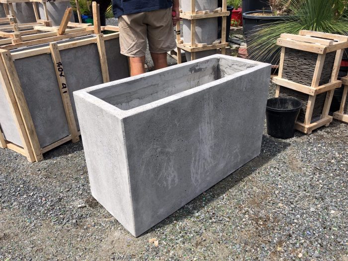 Diy large concrete planters