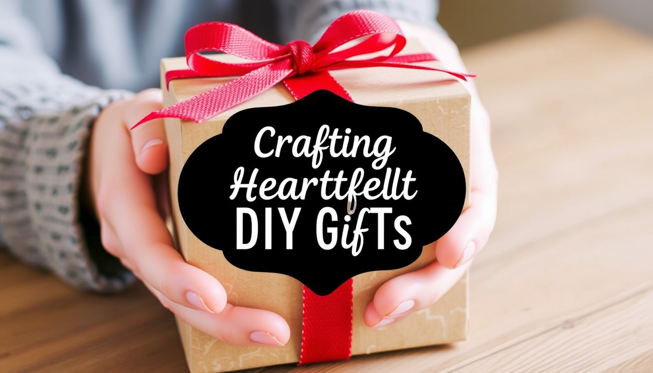 Crafting Heartfelt DIY Gifts Unleash Your Creativity with Personalized Presents