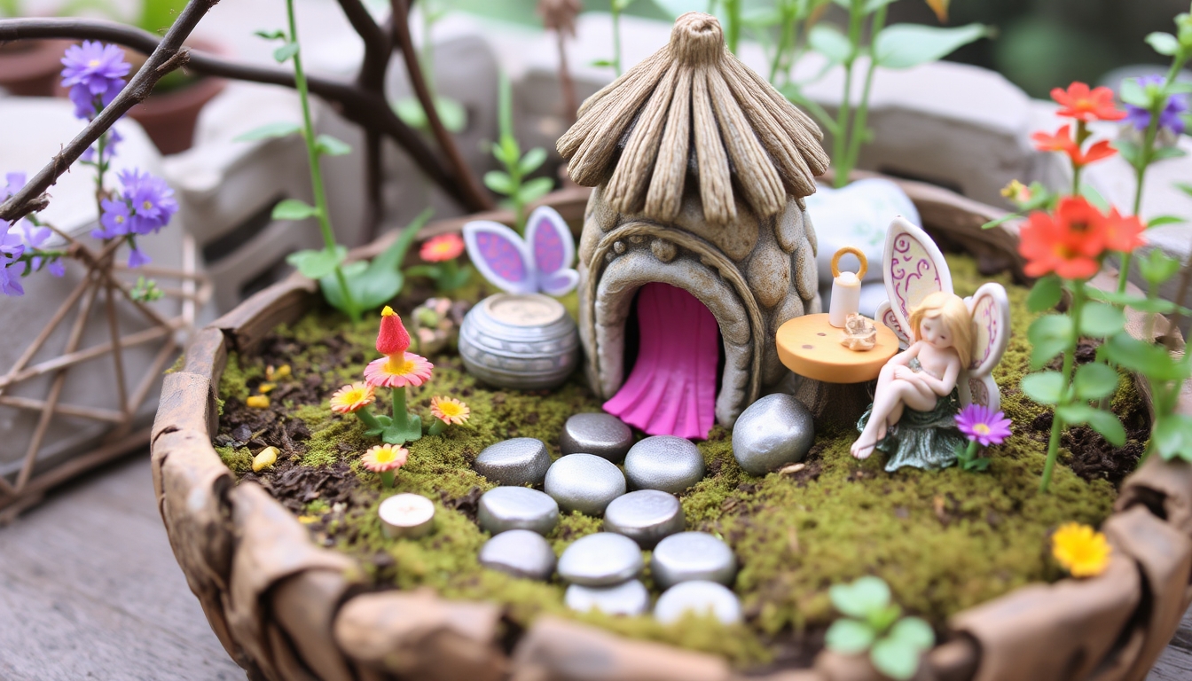 Crafting an Enchanting Fairy Garden A Step-by-Step DIY Guide