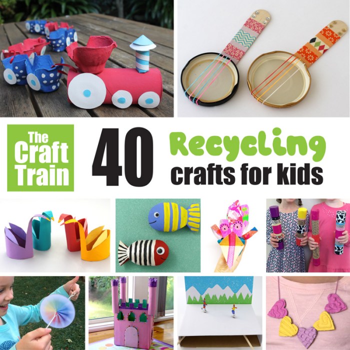 Diy crafts using recycled materials