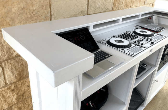 Diy dj booth