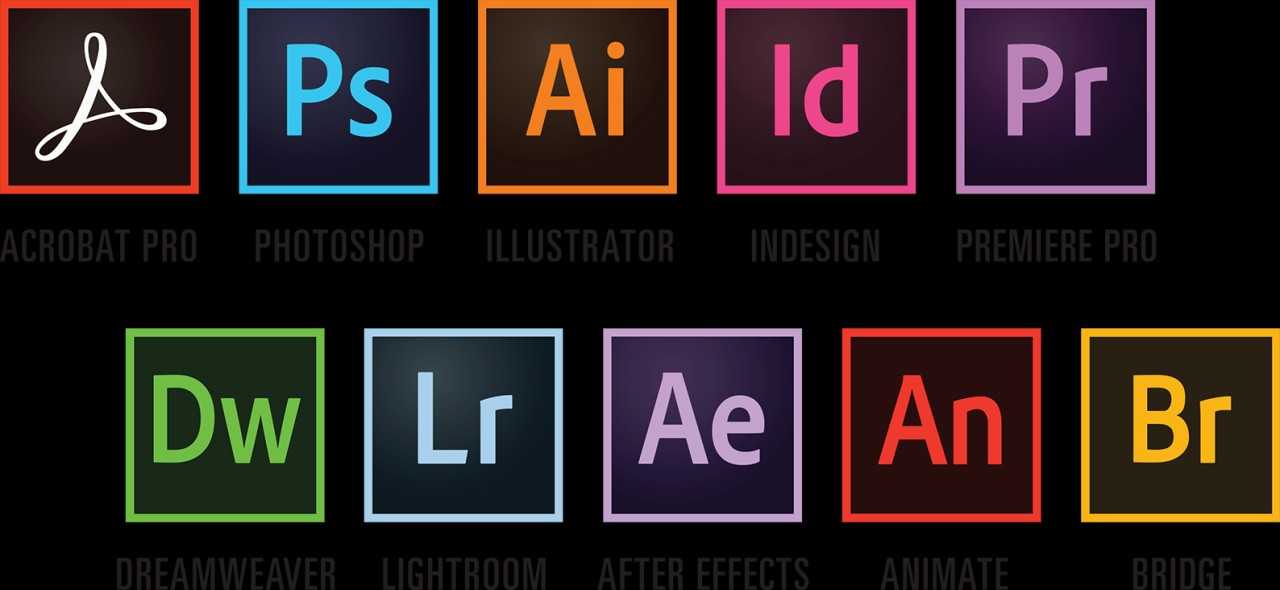 Adobe suite