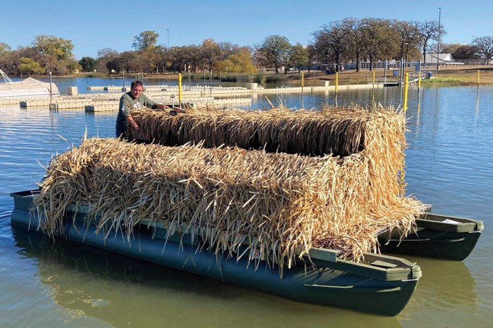 Diy duck boat blind