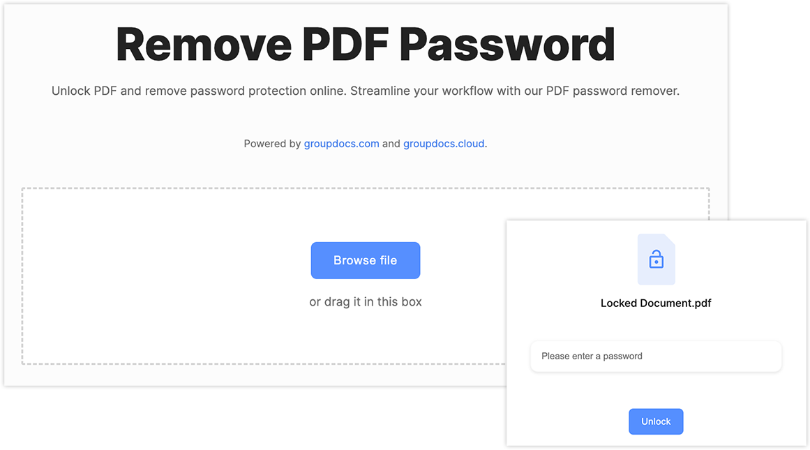 Password remover