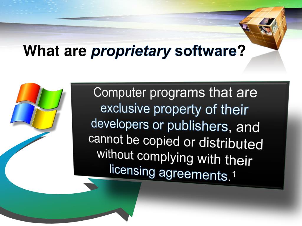 Proprietary software source open vs closed